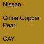 Preview: Nissan, China Copper Pearl, CAY.